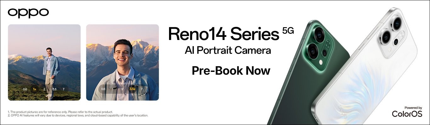 Reno 14 Series 5G Desktop Pre Book